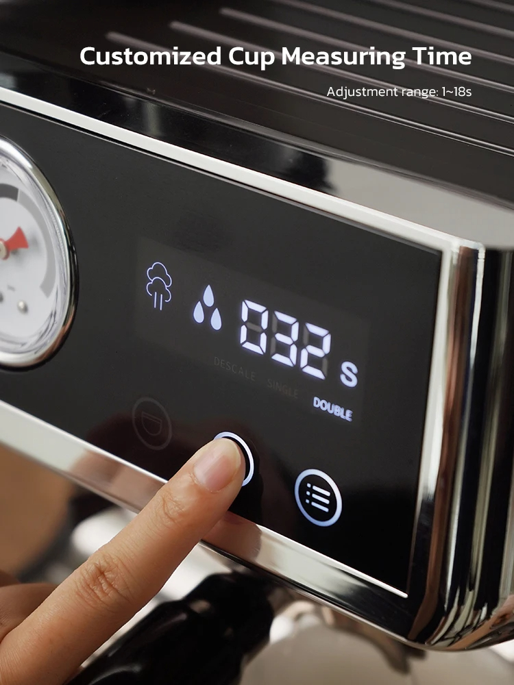 HiBREW Barista Pro H7A – ماكينة قهوة احترافية بنظام غلاية مزدوجة