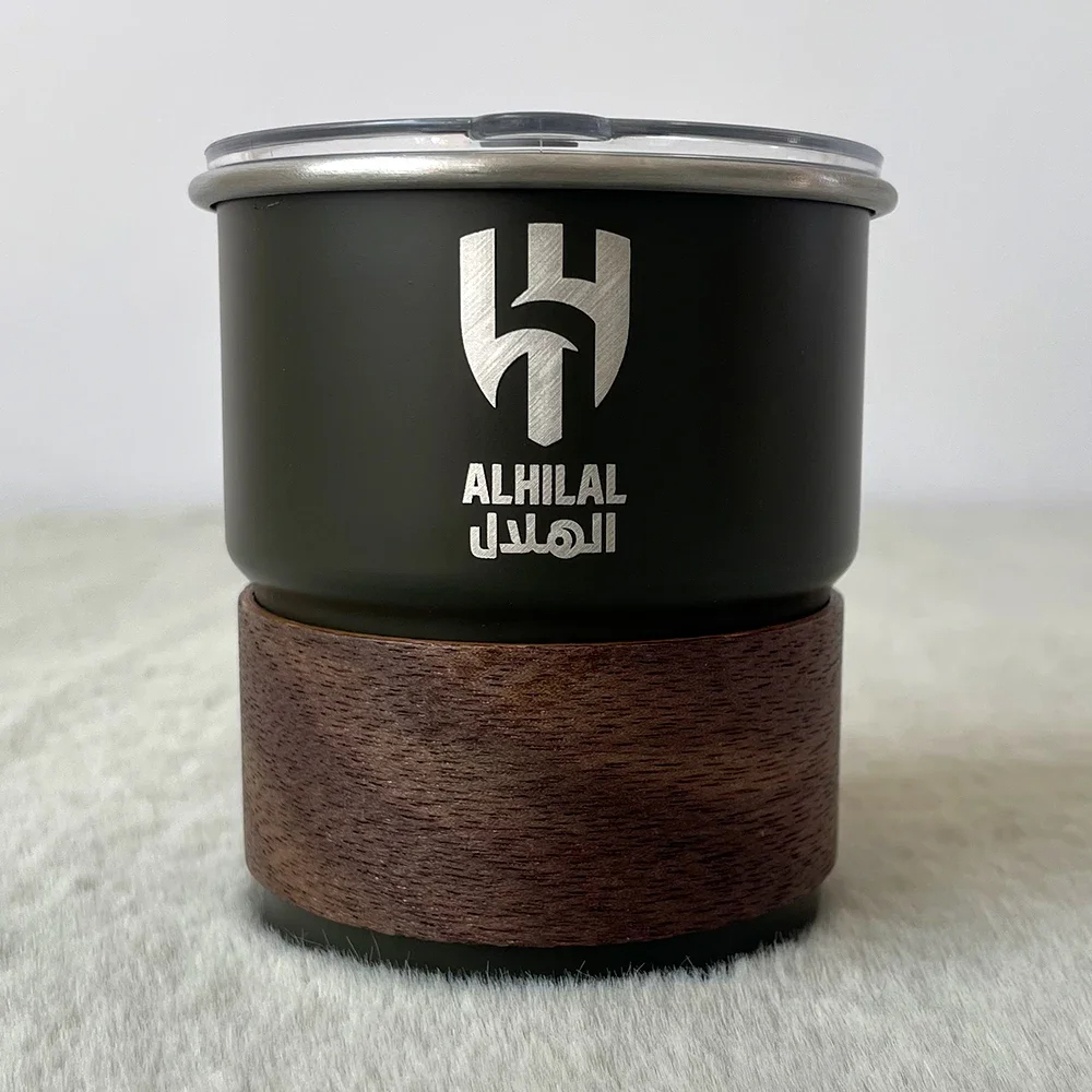 فنجان قهوة وبيرة من الفولاذ المقاوم للصدأ 