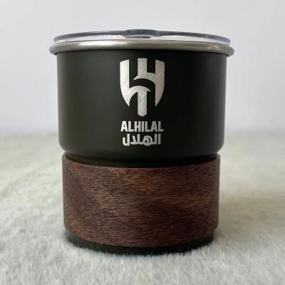 فنجان قهوة وبيرة من الفولاذ المقاوم للصدأ 